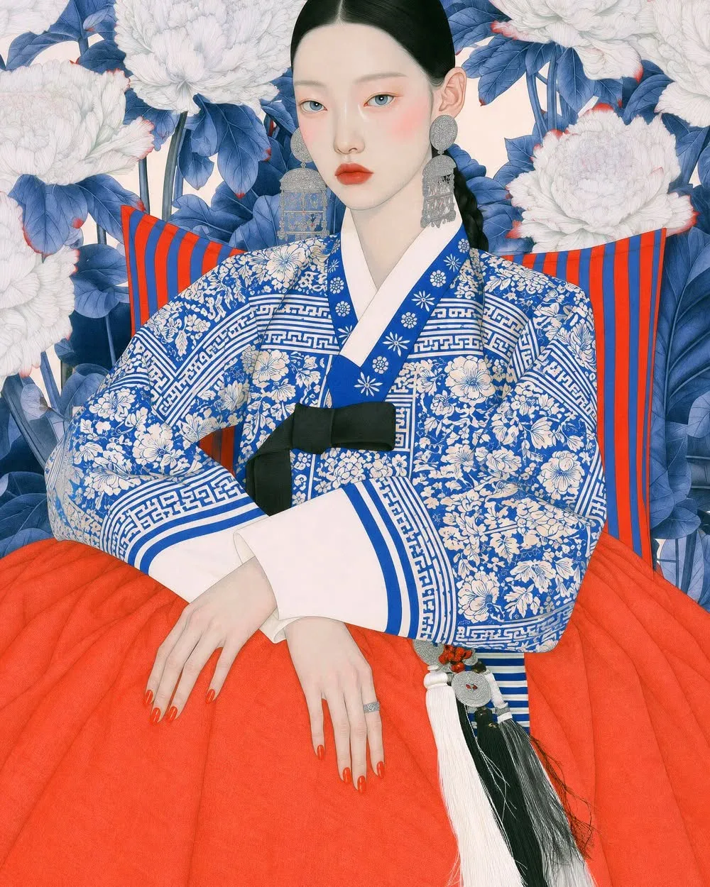 NEW ART | ‘Hanbok’ by @loh3n.art 🇰🇷 The latest creative to join the 13AM community, now part of Proj…